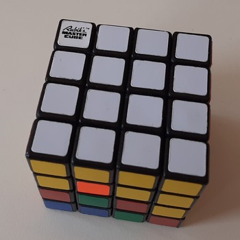 4x4 Rubik's master cube ITC 1982 used - US$ 32,00