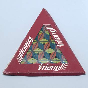 Triangle - head and tails, in original box. Old puzzle from Czechoslovakia - US$ 23.00