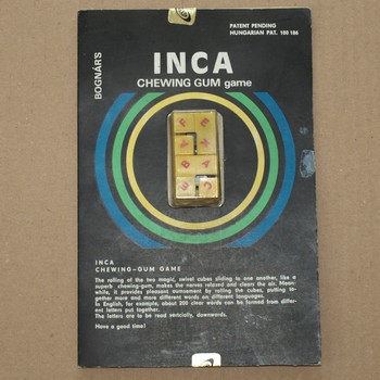 INCA chewing gum in original box - US$ 32.00