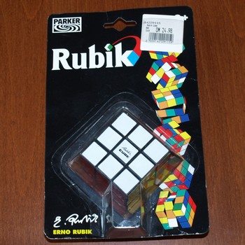 Rubiks cube from Parker in original box - US$ 55.00