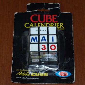 Rubik calendar sealed in original box - US$ 50.00
