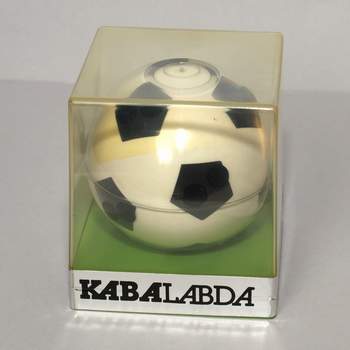 Kabalabda Ball - in sealed box. Ball is yellowed on one half- US$ 30.00