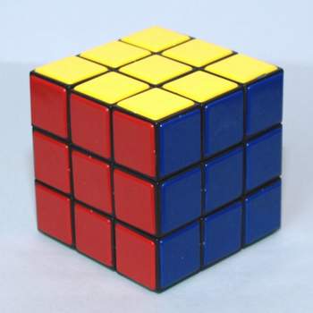 BIG 3x3x3 Rubik's cube with tiles - 90 mm, without box.- US$ 15.00