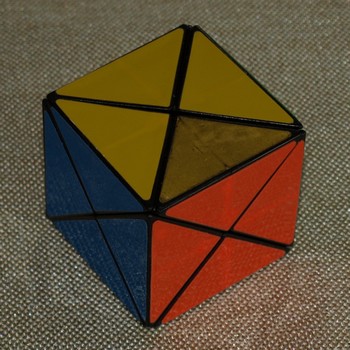 Dinosaur Rubik's Cube - 6 Colour without box lost one sticker - MAKE ME OFFER
