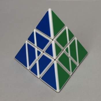 Pyramida 3x3x3 bílá - zadní strana