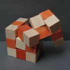 Snake Cube Orange